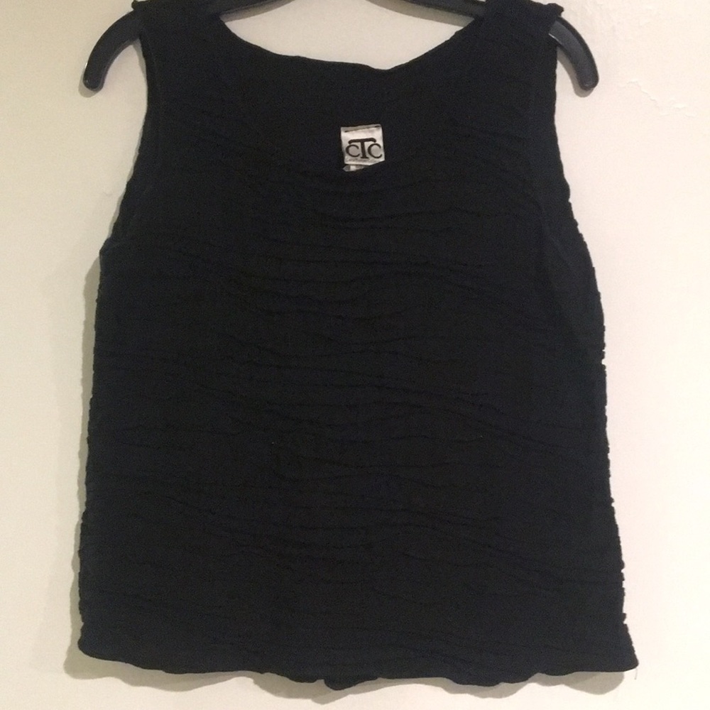 CTC black “wavy design” tank